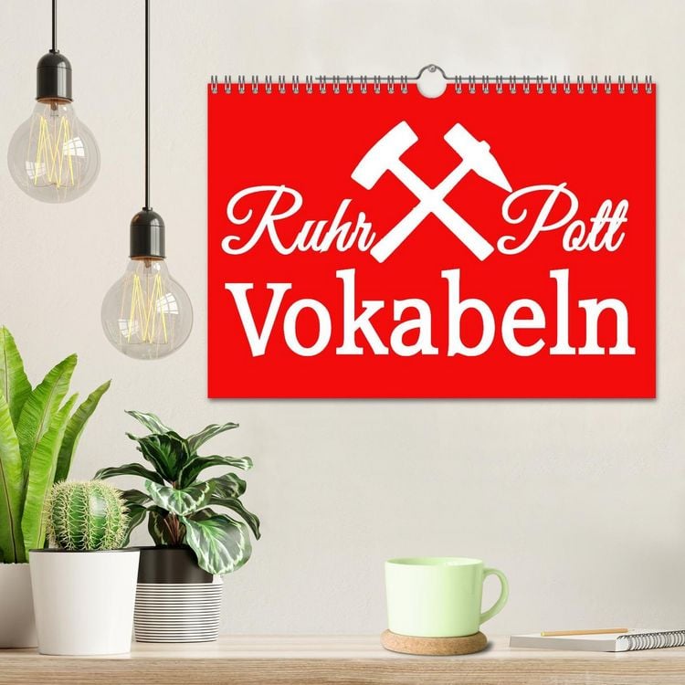 Produktbild: Ruhrpott Vokabeln (Wandkalender 2026 DIN A4 quer), CALVENDO Monatskalender