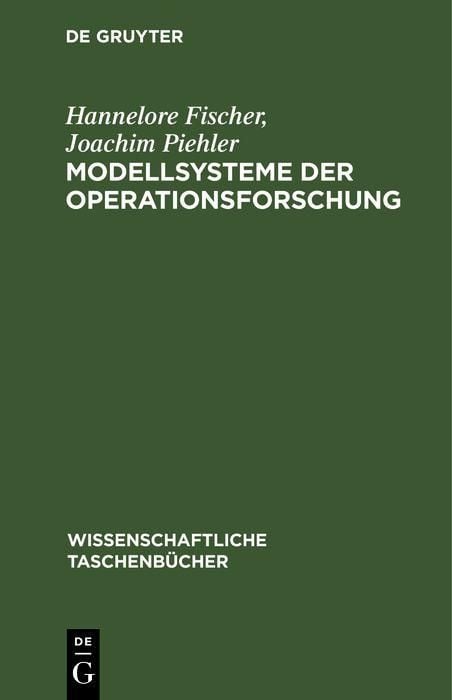 Produktbild: Modellsysteme der Operationsforschung