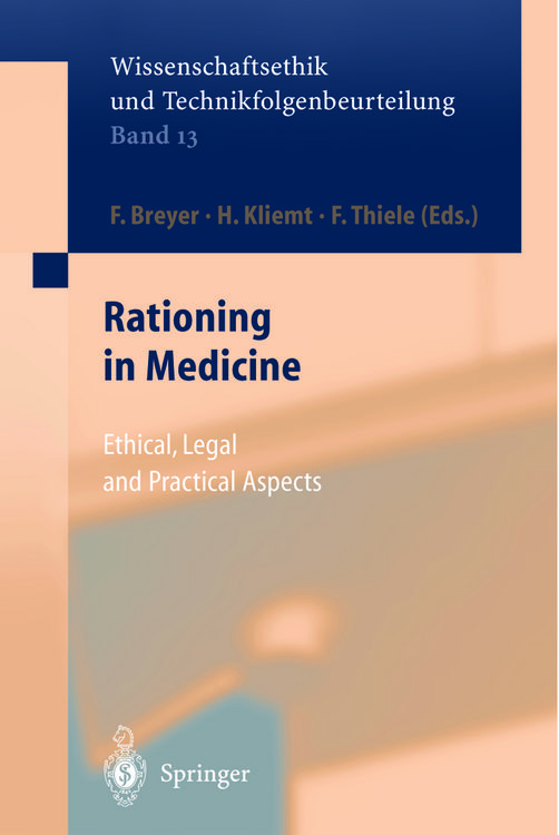 Produktbild: Rationing in Medicine