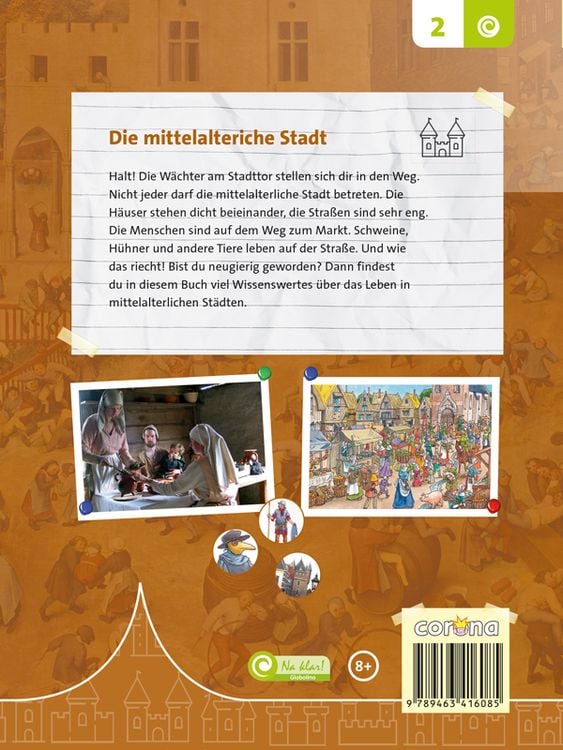 Produktbild: Die mittelalterliche Stadt