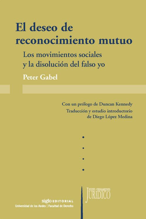 Produktbild: El deseo de reconocimiento mutuo