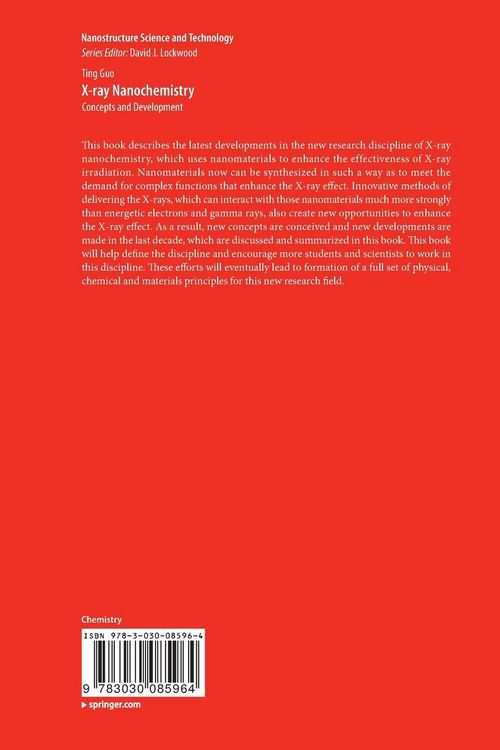 Produktbild: X-ray Nanochemistry