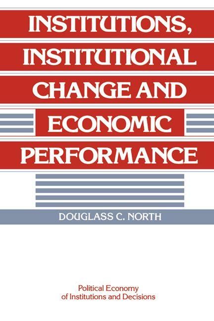 Produktbild: Institutions, Institutional Change and Economic Performance