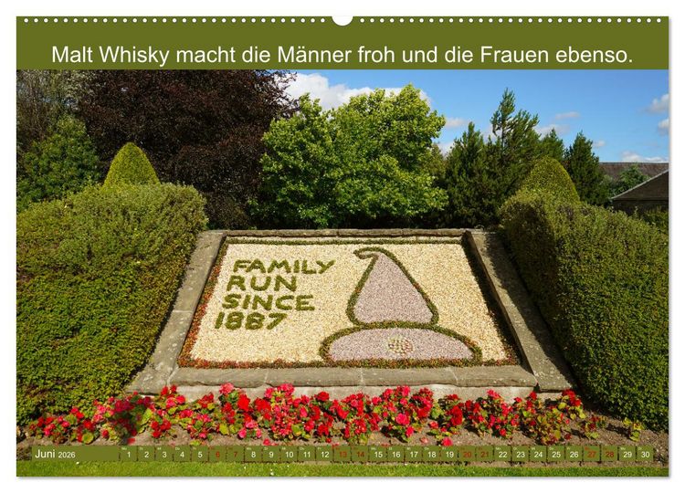 Produktbild: Witzige Whisky-Werbeslogans (Wandkalender 2026 DIN A2 quer), CALVENDO Monatskalender
