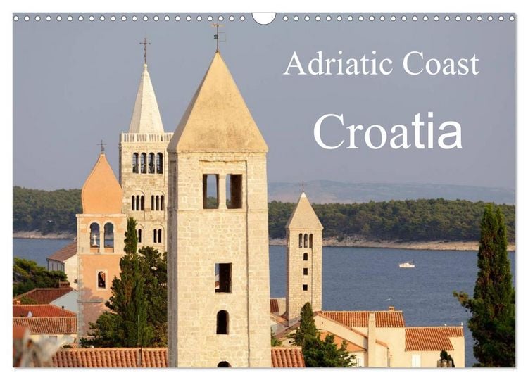 Produktbild: Adriatic Coast Croatia / UK-Version (Wall Calendar 2026 DIN A3 landscape), CALVENDO 12 Month Wall Calendar