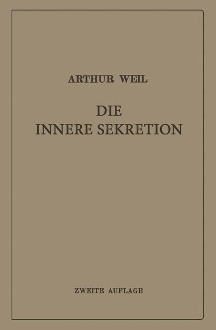 Produktbild: Die innere Sekretion