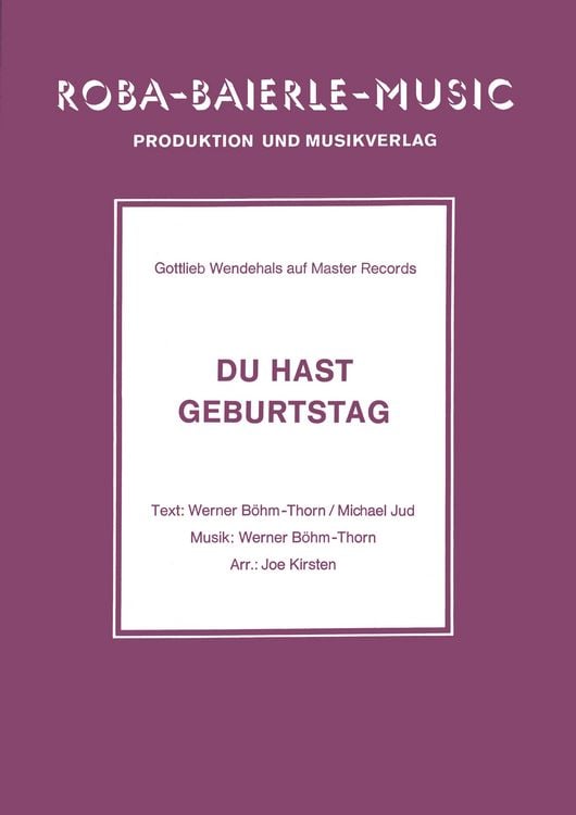 Produktbild: Du hast Geburtstag