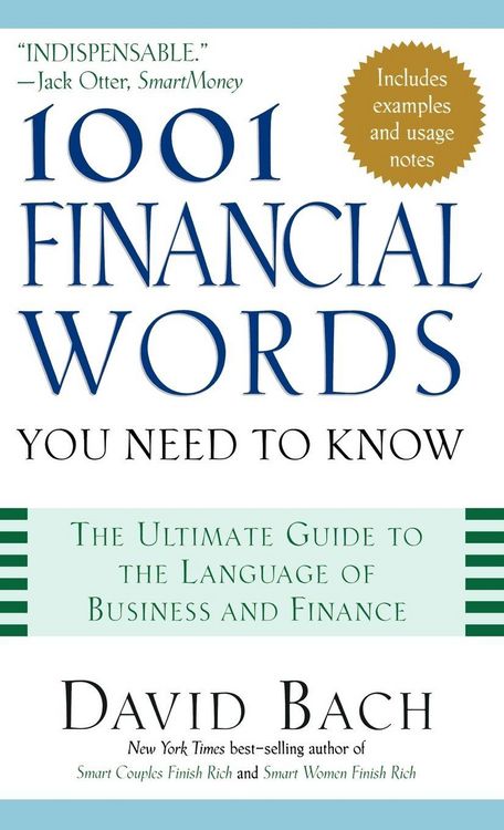 Produktbild: 1001 Financial Words You Need to Know