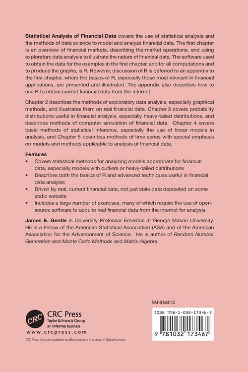 Produktbild: Statistical Analysis of Financial Data
