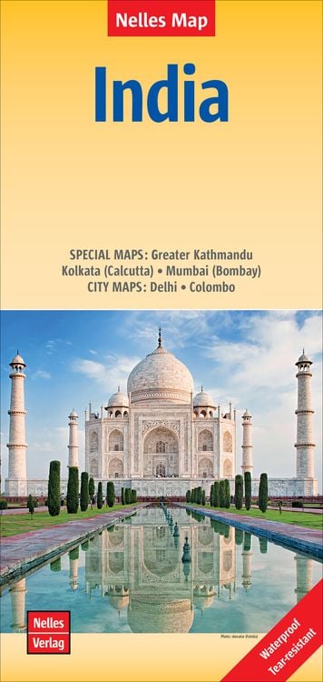 Produktbild: Nelles Map Landkarte India