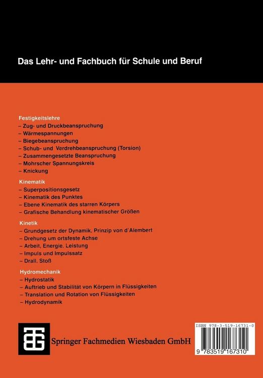Produktbild: Technische Mechanik 2