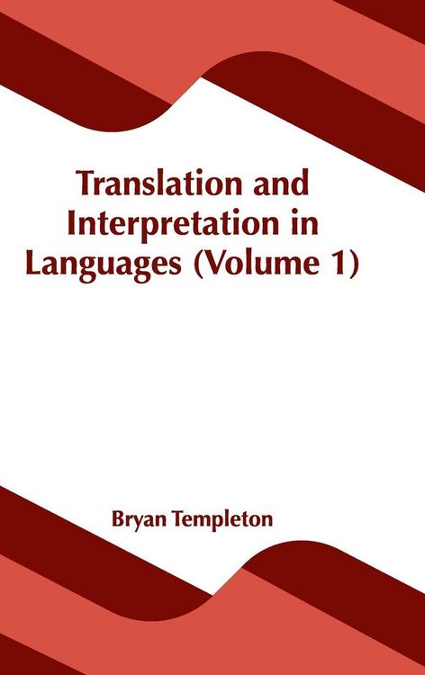 Produktbild: Translation and Interpretation in Languages (Volume 1)