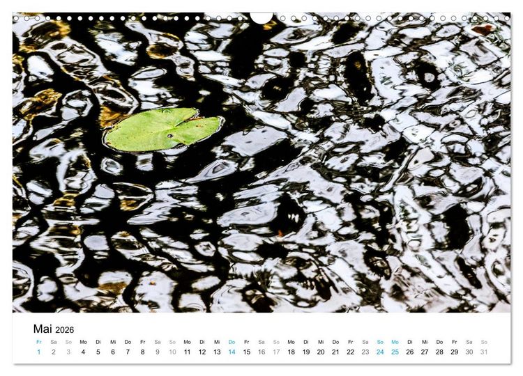 Produktbild: Wasser-Farben (Wandkalender 2026 DIN A3 quer), CALVENDO Monatskalender