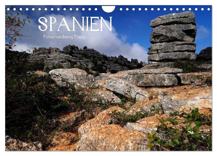 Produktbild: Spanien (Wandkalender 2026 DIN A4 quer), CALVENDO Monatskalender