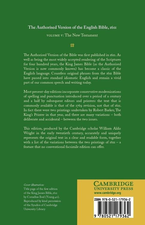 Produktbild: 1611 New Testament-KJV