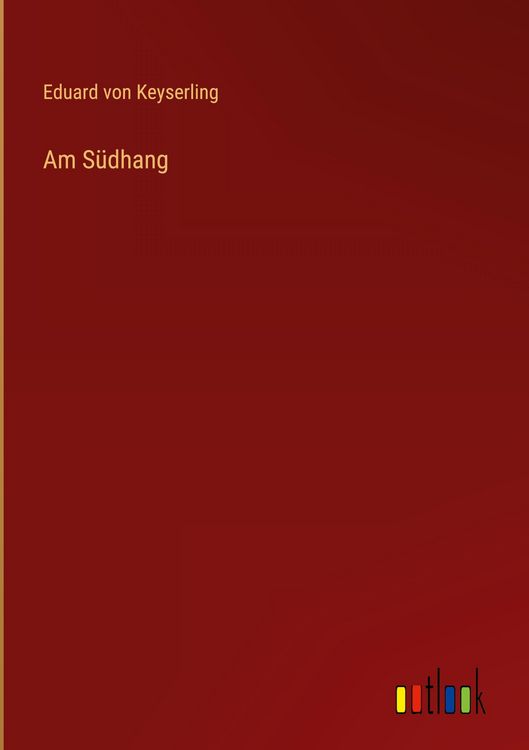 Produktbild: Am S&uuml;dhang