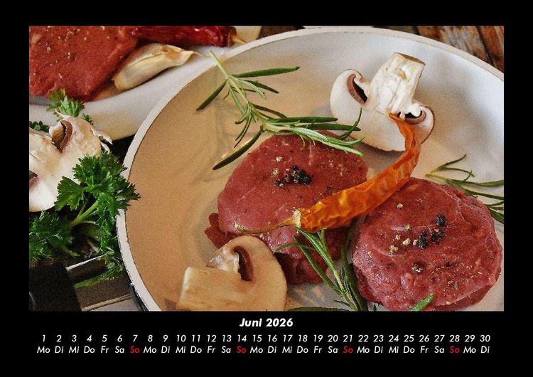 Produktbild: Genuss 2026 Fotokalender DIN A3