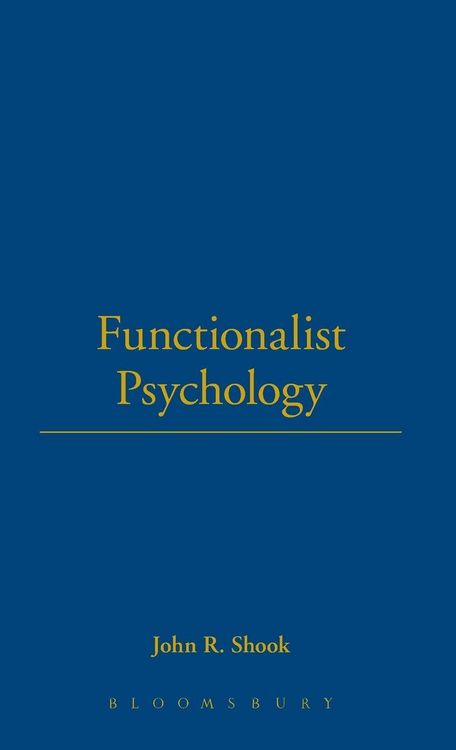 Produktbild: Functionalist Psychology