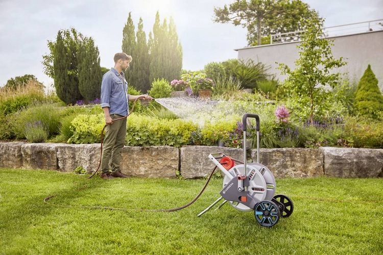 Produktbild: GARDENA 18541-20 CleverRoll M Metall Schlauchwagen 1 St. Silber