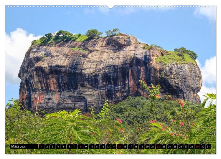 Produktbild: Sri Lanka 2026 Kulturh&ouml;hepunkte (hochwertiger Premium Wandkalender 2026 DIN A2 quer), Kunstdruck in Hochglanz