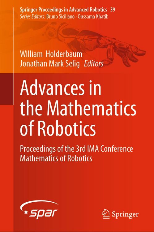 Produktbild: Advances in the Mathematics of Robotics