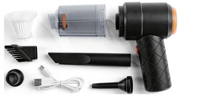 Produktbild: CleanMaxx 15093 Akku-Handstaubsauger 40W Beutellos, inkl. Akku