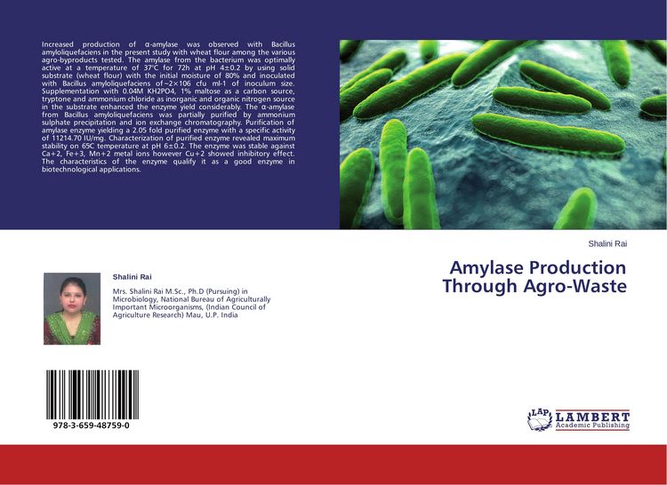 Produktbild: Amylase Production Through Agro-Waste