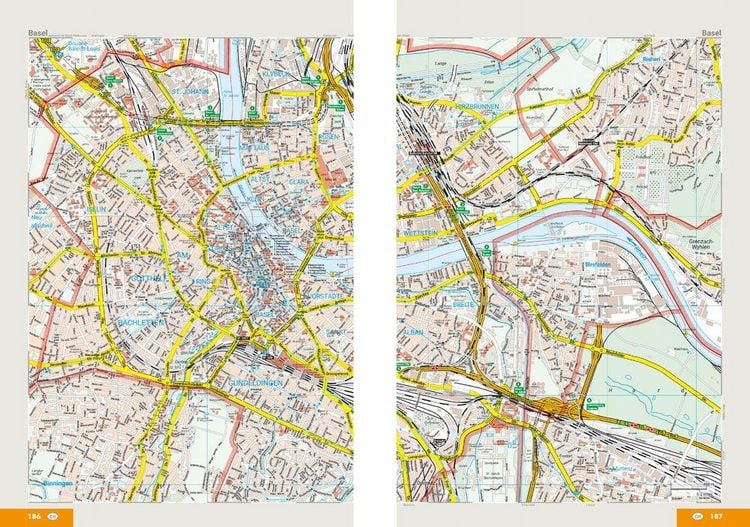 Produktbild: MARCO POLO Reiseatlas Alpen, Norditalien 1:300.000