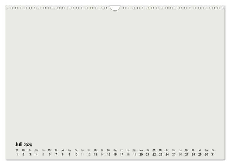 Produktbild: DIY Bastel-Kalender -Erdige Pastell Farben- Zum Selbstgestalten (Wandkalender 2026 DIN A3 quer), CALVENDO Monatskalender