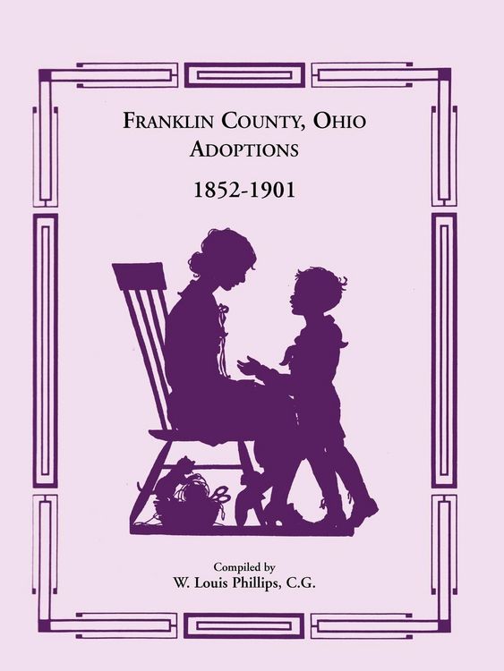 Produktbild: Franklin County, Ohio Adoptions, 1852-1901
