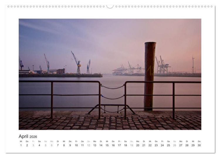 Produktbild: Hamburger Perlen (Wandkalender 2026 DIN A2 quer), CALVENDO Monatskalender