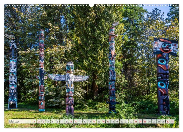 Produktbild: VANCOUVER K&uuml;stencharme und Urbanit&auml;t (Wandkalender 2026 DIN A2 quer), CALVENDO Monatskalender