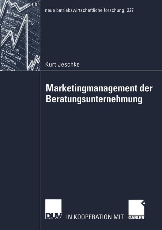 Produktbild: Marketingmanagement der Beratungsunternehmung