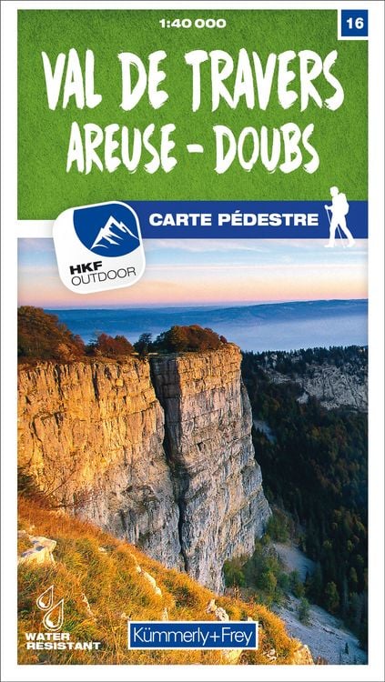 Bild vom Artikel Val-de-Travers / Areuse - Doubs 16 Wanderkarte vom Autor 