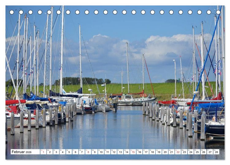Produktbild: Ouddorp - Nordseeperle (Tischkalender 2026 DIN A5 quer), CALVENDO Monatskalender