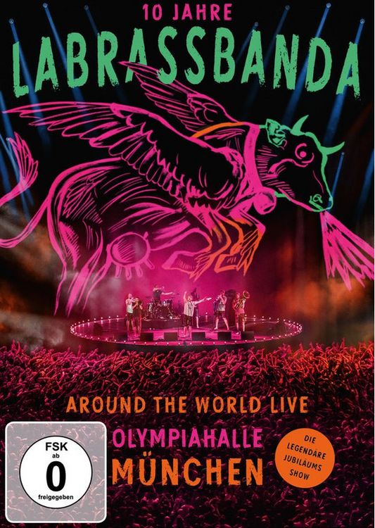 Produktbild: LaBrassBanda - Around the World Live - 10 Jahre LaBrassBanda