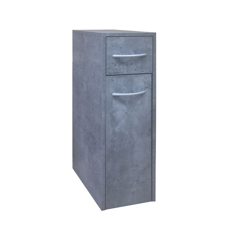Produktbild: HTI-Living Mehrzweckschrank schmal Thekla Beton