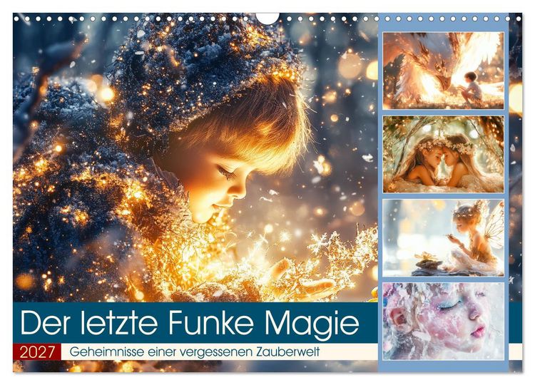 Produktbild: Der letzte Funke Magie (Wandkalender 2027 DIN A3 quer), CALVENDO Monatskalender