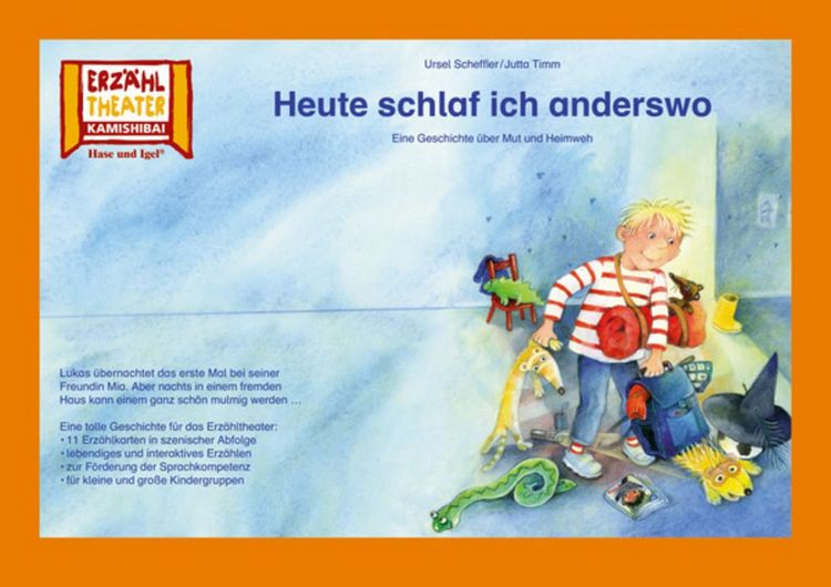 Produktbild: Heute schlaf ich anderswo / Kamishibai Bildkarten