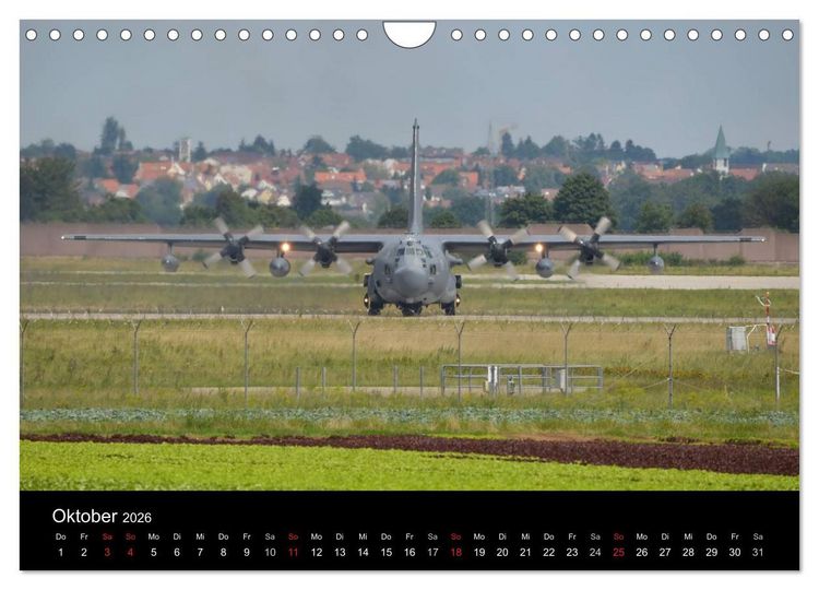 Produktbild: Milit&auml;r Air-Cargo (Wandkalender 2026 DIN A4 quer), CALVENDO Monatskalender