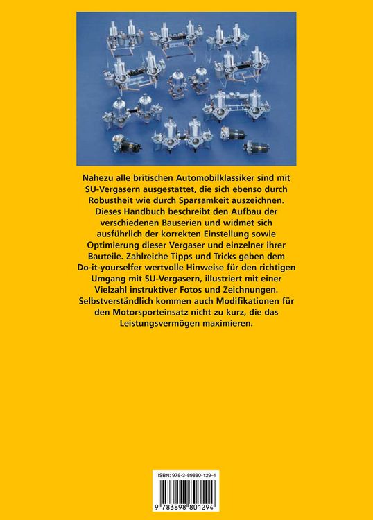 Produktbild: Praxishandbuch SU Vergaser