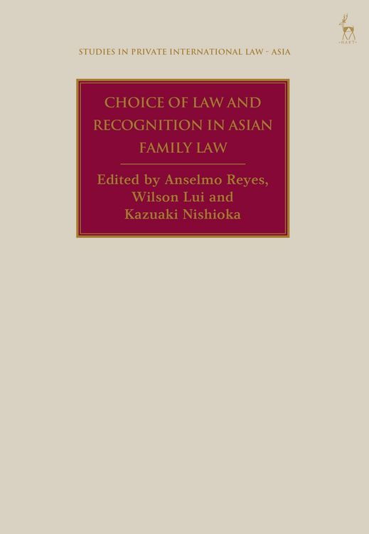 Produktbild: Choice of Law and Recognition in Asian Family Law