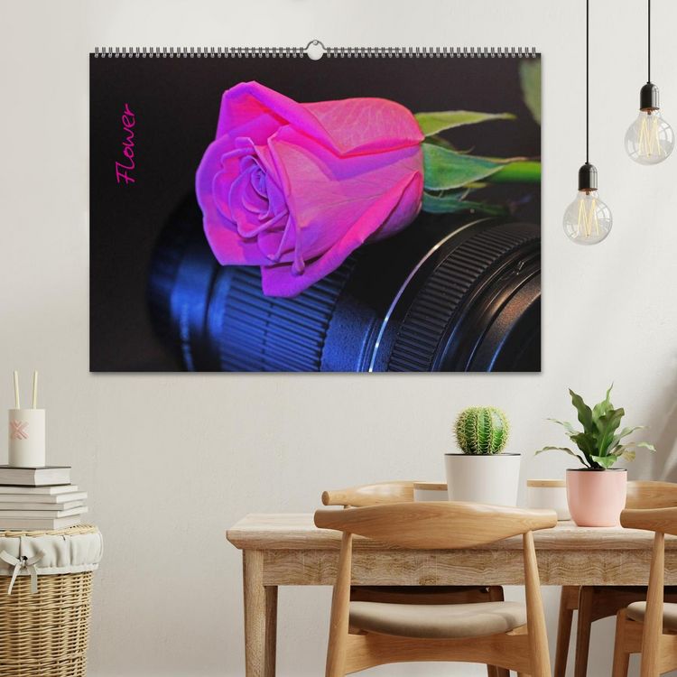 Produktbild: Flower (Wandkalender 2026 DIN A2 quer), CALVENDO Monatskalender