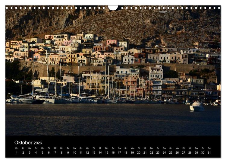 Produktbild: Dodekanes - Impressionen aus Kos, Kalymnos und Nisyros (Wandkalender 2026 DIN A3 quer), CALVENDO Monatskalender