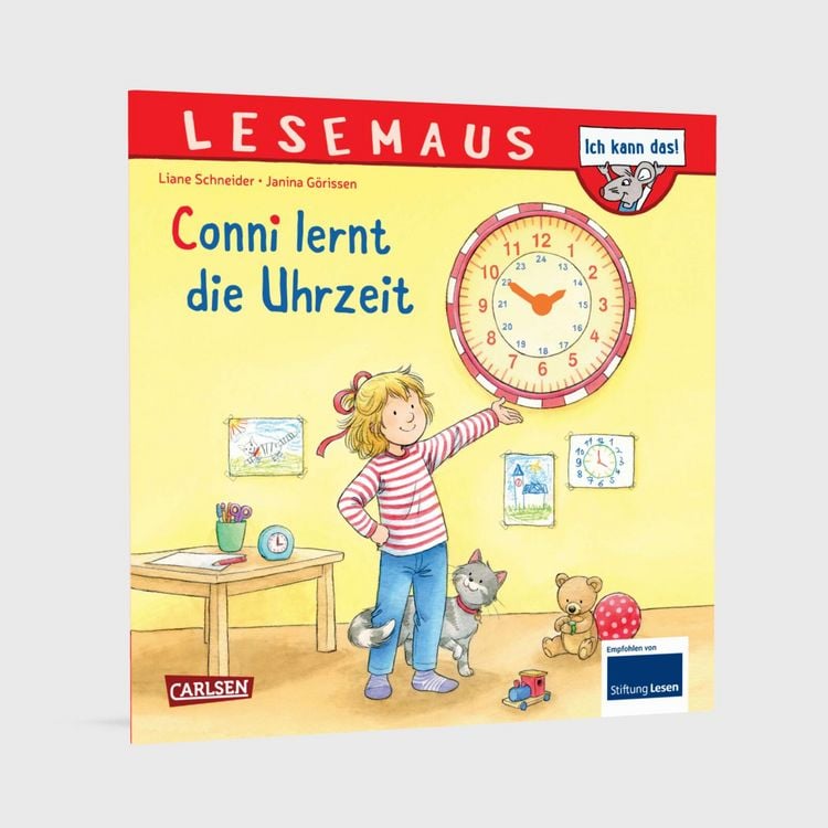 Produktbild: LESEMAUS 190: Conni lernt die Uhrzeit