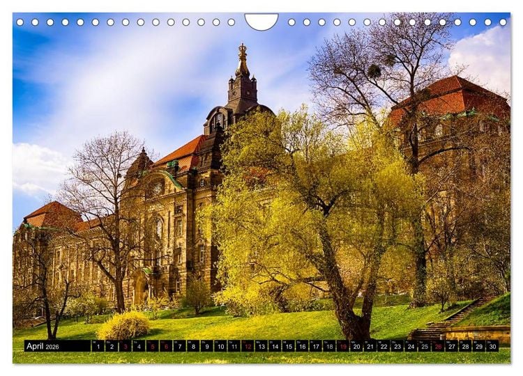 Produktbild: WUNDERVOLLES DRESDEN (Wandkalender 2026 DIN A4 quer), CALVENDO Monatskalender