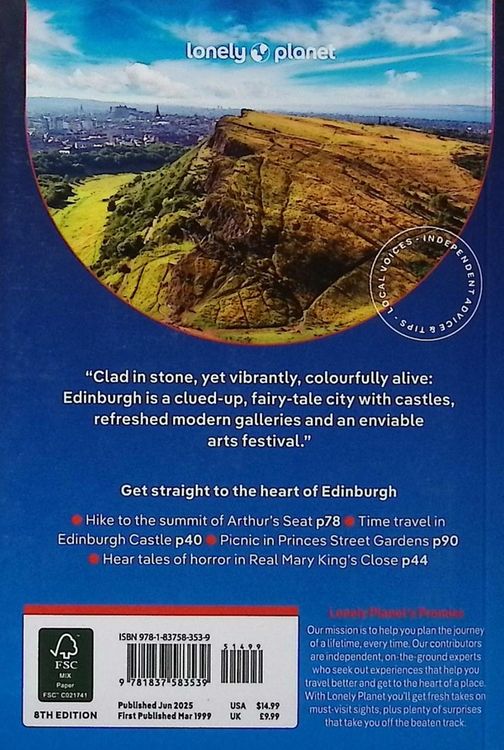 Produktbild: Lonely Planet Pocket Edinburgh
