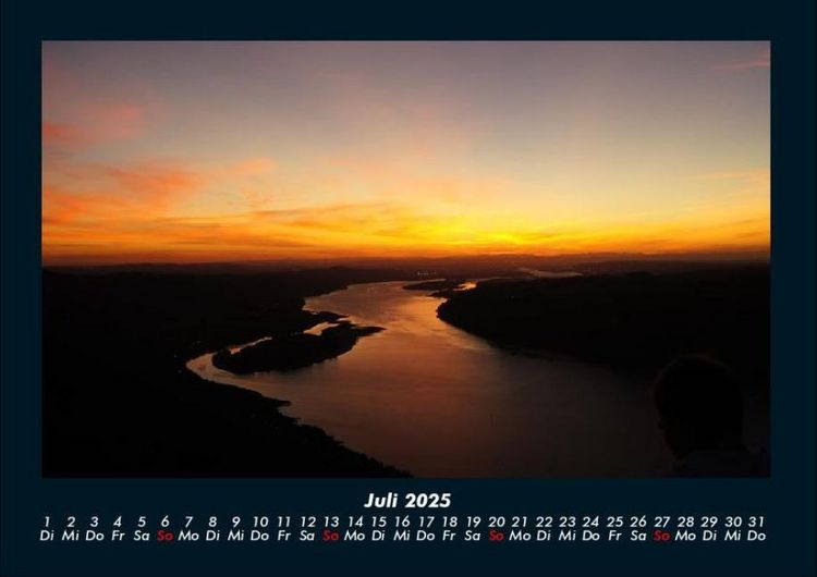 Produktbild: Sonnenuntergang 2025 Fotokalender DIN A4