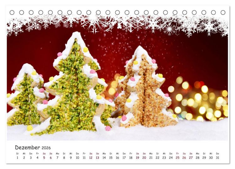 Produktbild: Food Panorama - K&uuml;chenkalender 2026 (Tischkalender 2026 DIN A5 quer), CALVENDO Monatskalender