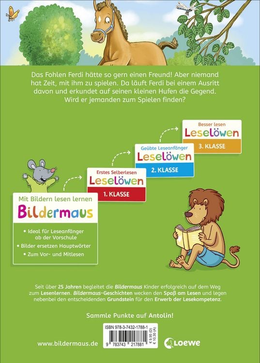 Produktbild: Bildermaus - Ein Freund f&uuml;r das kleine Fohlen